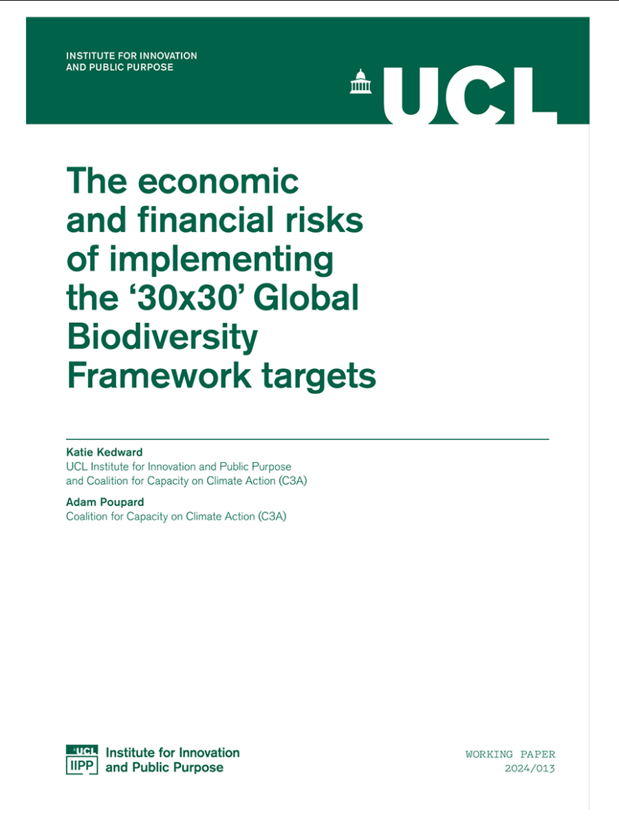 Publication: UCL in collaboration with C3A