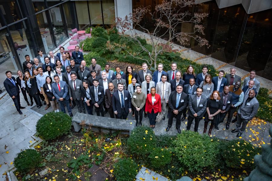 Group photo at the C3A Symposium