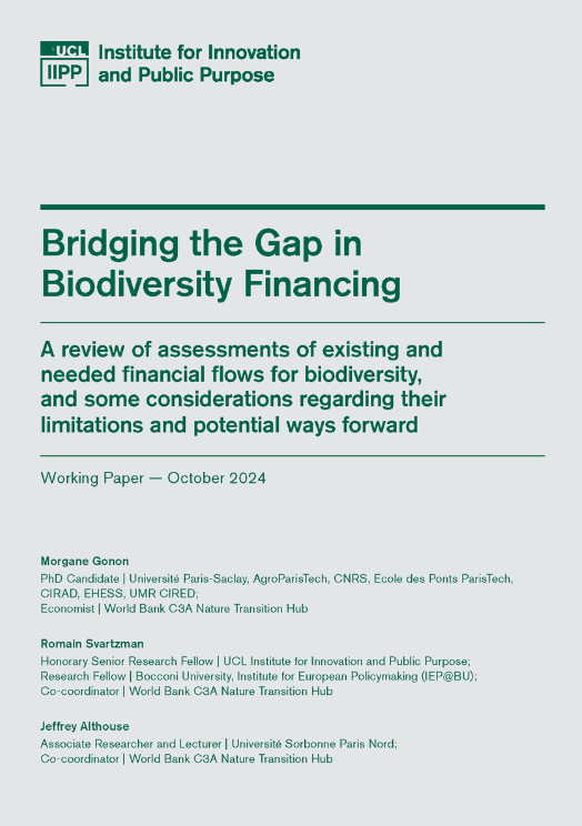 Publication: UCL in collaboration with C3A